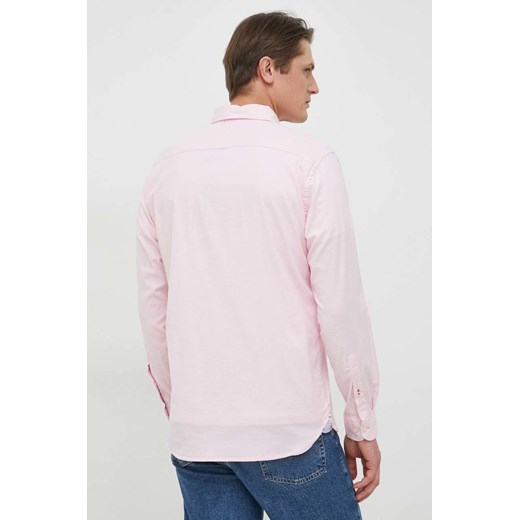 Koszula męska Tommy Hilfiger różowa 