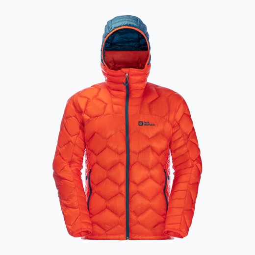 Kurtka skiturowa puchowa męska Jack Wolfskin Alpspitze Down Hoody pomarańczowa Jack Wolfskin okazja sportano.pl