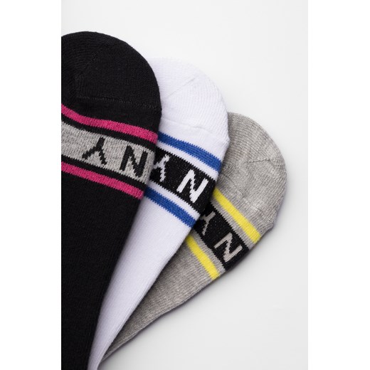 DKNY Skarpetki 3-pak - Wielokolorowy - Kobieta 37-40 EUR(NOSIZE) wyprzedaż Halfprice
