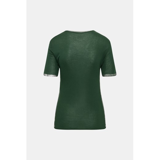 ZADIG & VOLTAIRE T-shirt - Zielony ciemny - Kobieta - S (S) Zadig & Voltaire S (S) okazyjna cena Halfprice