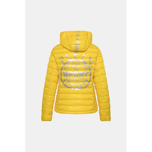 PLEIN SPORT Kurtka - Żółty - Kobieta - 46 IT(XL) - DPPS202 Plein Sport 48 IT(2XL) okazyjna cena Halfprice