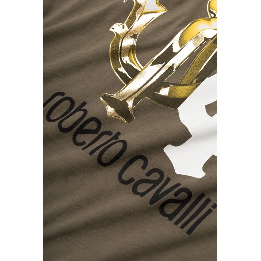 CAVALLI CLASS T-shirt - Zielony - Mężczyzna - 3XL(3XL) Cavalli Class L (L) promocja Halfprice