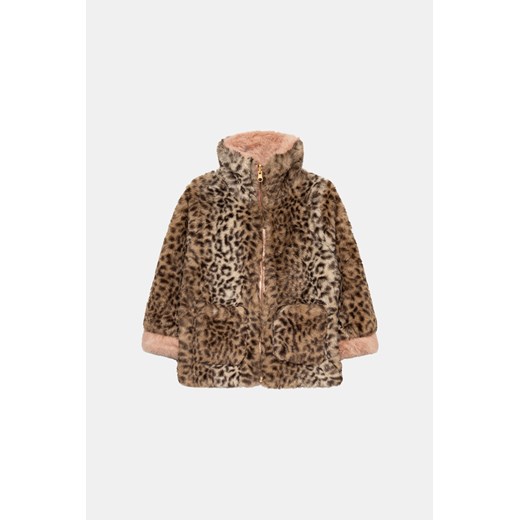 JESSICA SIMPSON Kurtka dwustronna - Wielokolorowy - Dziewczynka - 5/6 Jessica Simpson 6+ LAT(A)(122CM) okazyjna cena Halfprice