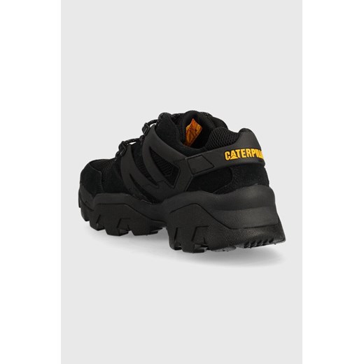 Buty sportowe męskie Caterpillar czarne sznurowane 