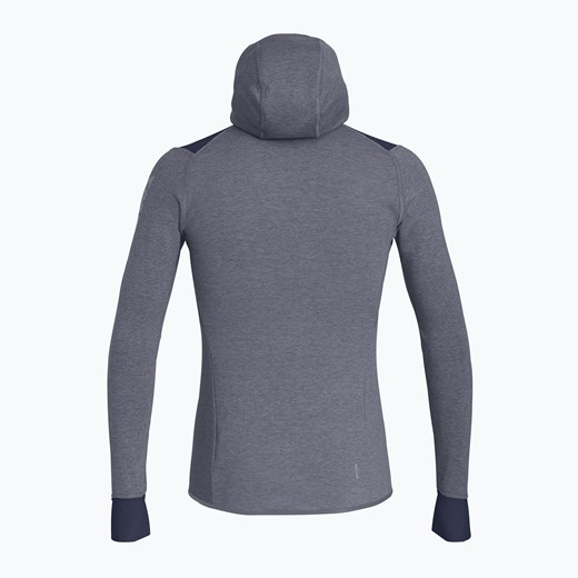 Bluza trekkingowa męska Salewa Puez 2 Dry LS Hood Fz szaro-granatowa 27221 sportano.pl promocja
