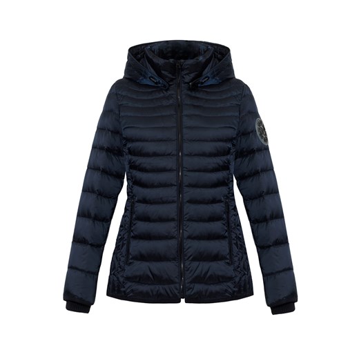 Pikowana kurtka damska z kapturem Deni Cler Milano Deni Cler Milano 44 (48 IT) Eye For Fashion