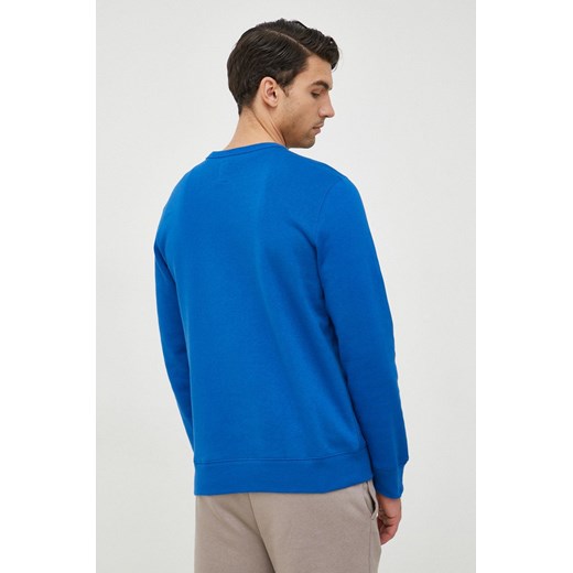 GAP bluza męska kolor niebieski z nadrukiem Gap XXL ANSWEAR.com
