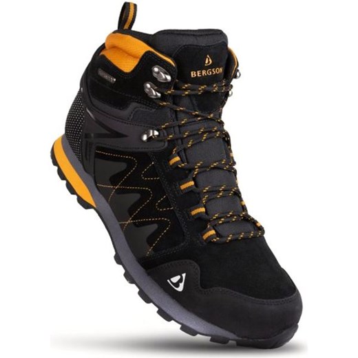 Buty trekkingowe męskie Bergson wiązane sportowe na zimę