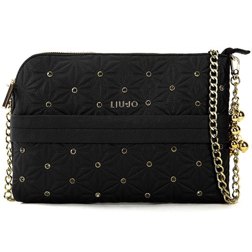 Pochette M Peggy - Czarna Ekoskórzana Torebka Damska - A64200 E0059 22222 mivo czarny skóra ekologiczna