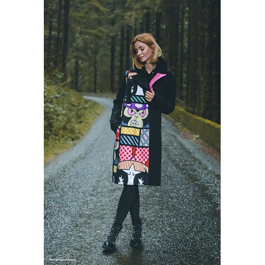 Płaszcz o klasycznym kroju Mojo Jojo XS Naoko XL wyprzedaż NAOKO