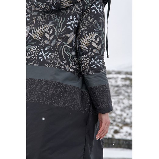 Dwustronny płaszcz pikowany Moss Garden XS Naoko XS promocyjna cena NAOKO