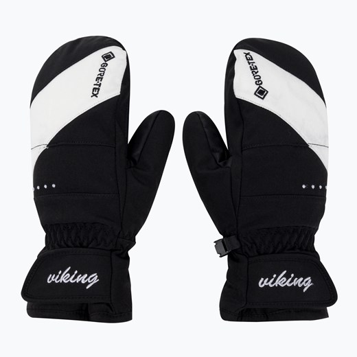 Rękawice narciarskie damskie Viking Sherpa GTX Mitten Ski czarno-białe Viking 7 sportano.pl promocyjna cena