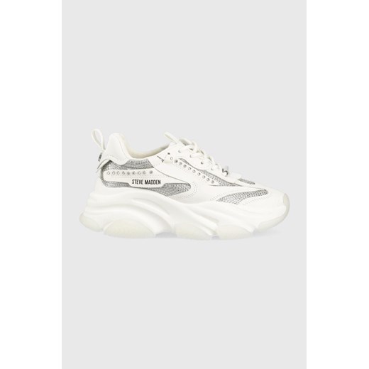 Steve Madden sneakersy Possesionr kolor biały SM11002270 ze sklepu ANSWEAR.com w kategorii Buty sportowe damskie - zdjęcie 147802055