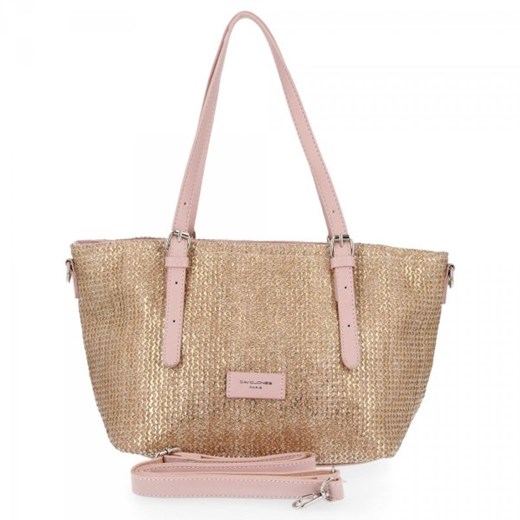Torebka damska shopper David Jones Różowa David Jones torbs.pl