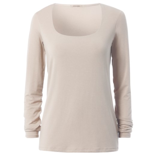 Modal Long Sleeve Square Neck Top Intimissimi szary top