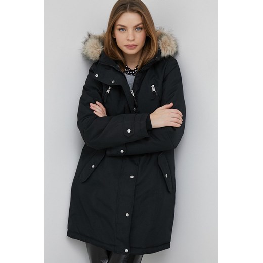 Vero Moda kurtka damska kolor czarny przejściowa Vero Moda M ANSWEAR.com