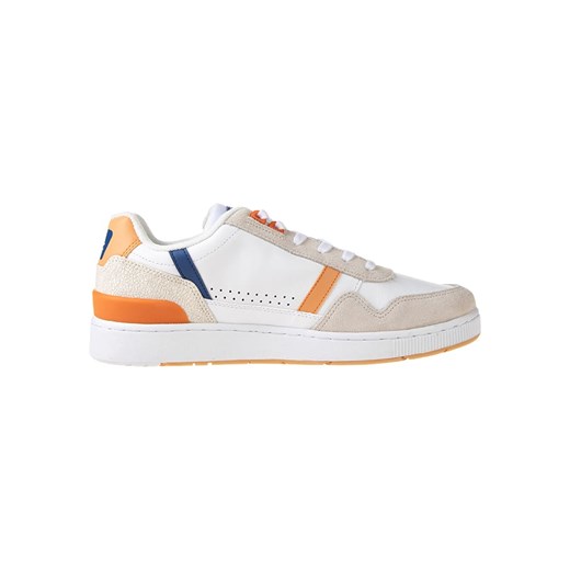 Sneakersy "F-Clip" w kolorze biało-beżowo-pomarańczowym Lacoste 40,5 promocja Limango Polska