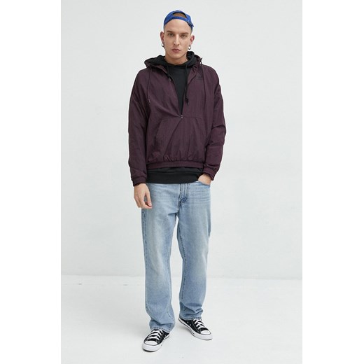 Adidas Originals kurtka męska kolor fioletowy przejściowa oversize XL ANSWEAR.com