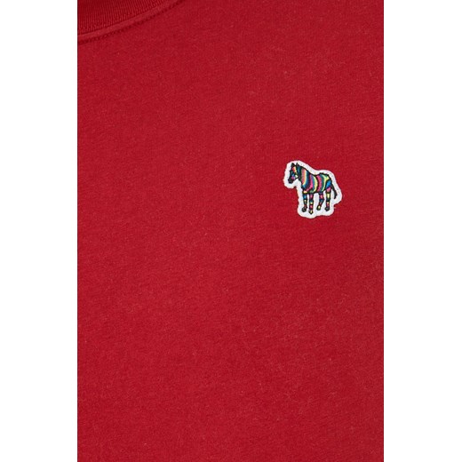 PS Paul Smith t-shirt bawełniany kolor czerwony gładki Ps Paul Smith S ANSWEAR.com