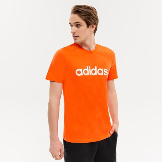 T-shirt męski Adidas Core z krótkim rękawem z napisem wiosenny