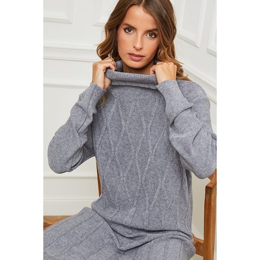 Sukienka So Cachemire luźna 