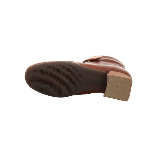 Skórzane botki w kolorze jasnobrązowym Think! 37,5 Limango Polska okazyjna cena