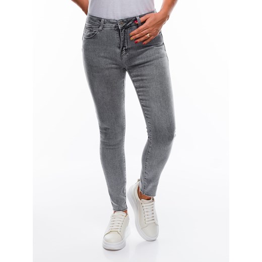 Spodnie damskie jeansowe 210PLR - jasnoszare Edoti.com XS Edoti