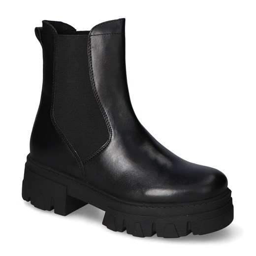 Sztyblety Marco Tozzi 2-25403-29/002 Czarne lico ze sklepu Arturo-obuwie w kategorii Workery damskie - zdjęcie 147927977