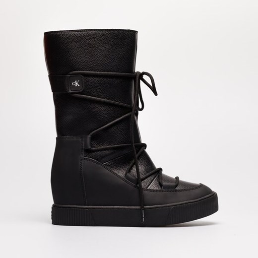 CALVIN KLEIN HIDDEN WEDGE CUPSOLE SNOW BOOT ze sklepu Symbiosis w kategorii Śniegowce damskie - zdjęcie 147937785