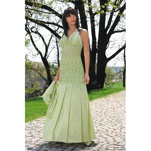Sukienka FSU105 ZIELONY fokus-fashion zielony sukienka