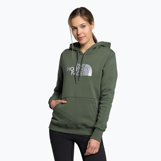 Bluza trekkingowa damska The North Face Drew Peak Pullover Hoodie zielona The North Face M wyprzedaż sportano.pl