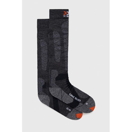 X-Socks skarpety narciarskie Carve Silver 4.0 35/38 ANSWEAR.com
