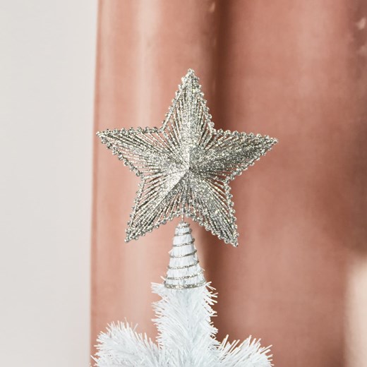 Sinsay - Gwiazda na choinkę - Srebrny Sinsay Jeden rozmiar Sinsay