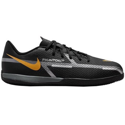 Buty piłkarskie Nike Phantom GT2 Academy Ic Jr DC0816-007 czarne czarne Nike 36,5 wyprzedaż ButyModne.pl
