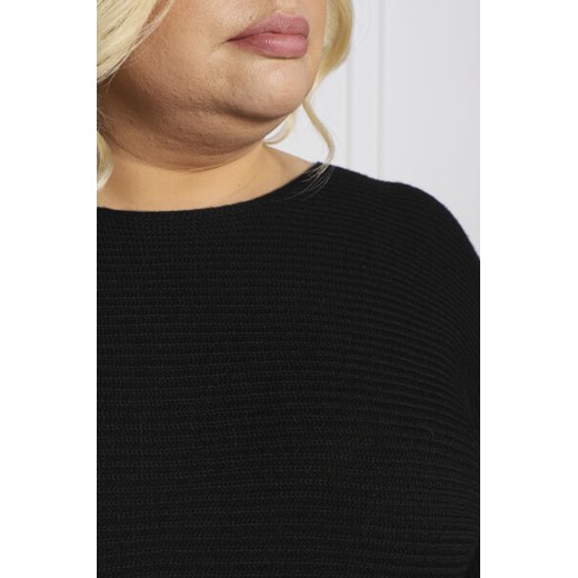 Persona by Marina Rinaldi Sweter ATLANTICO | Regular Fit | z dodatkiem wełny Persona By Marina Rinaldi 50/52 Gomez Fashion Store