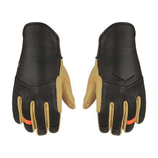 Rękawiczki alpinistyczne męskie Salewa Ortles Am Leather czarne 28511 7/S sportano.pl