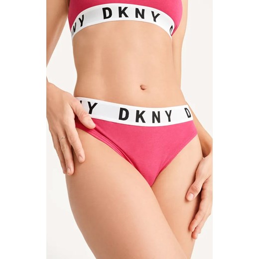 DKNY bawełniane stringi DK4529, Kolor różowy, Rozmiar L, DKNY ze sklepu Intymna w kategorii Majtki damskie - zdjęcie 148018279
