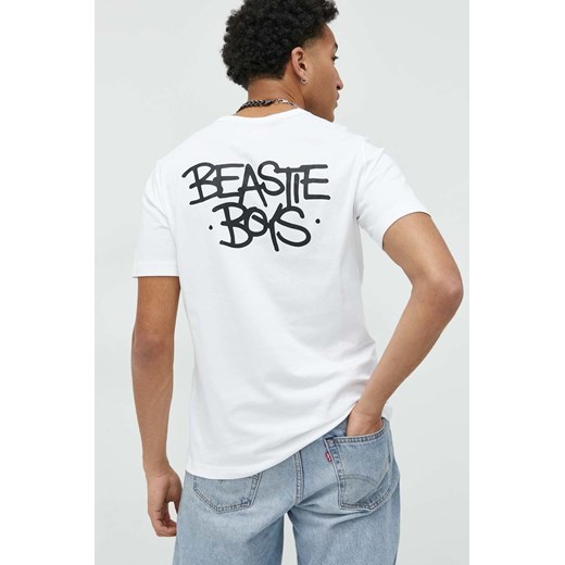 Champion t-shirt bawełniany Champion x Beastie Boys kolor biały z nadrukiem Champion L ANSWEAR.com
