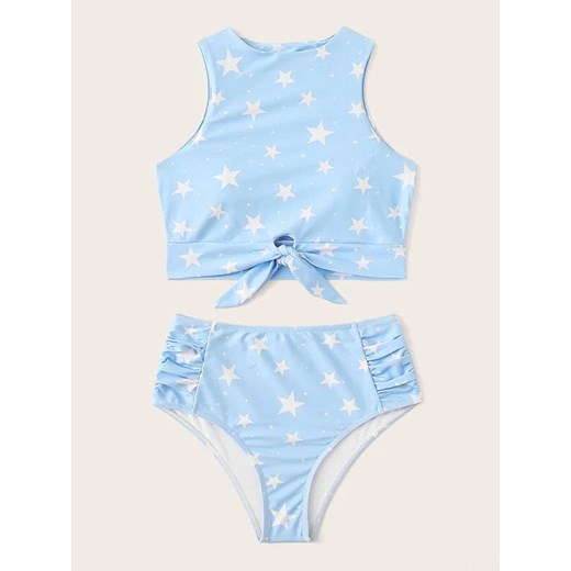 Dwuczęściowy strój kąpielowy bikini - Gwiazdy / S Bombardina.pl XL promocja Bombardina