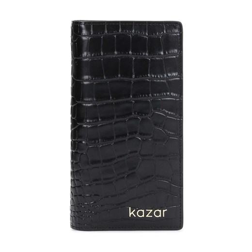 Czarne etui na dokumenty podróżne Kazar okazja Kazar