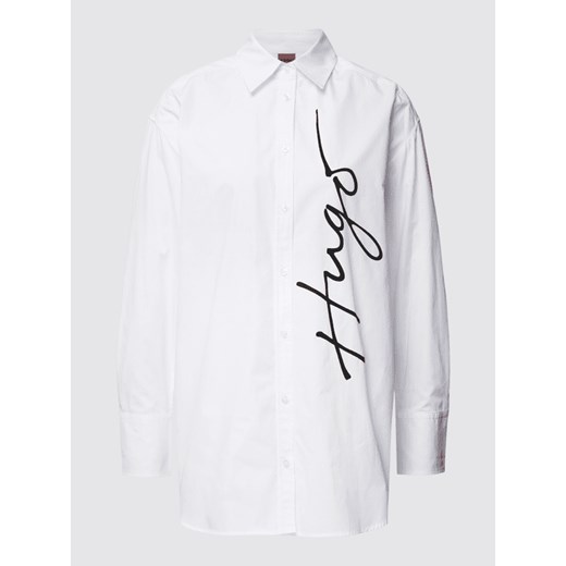 Bluzka koszulowa z nadrukiem z logo model ‘Estella’ 38 Peek&Cloppenburg 