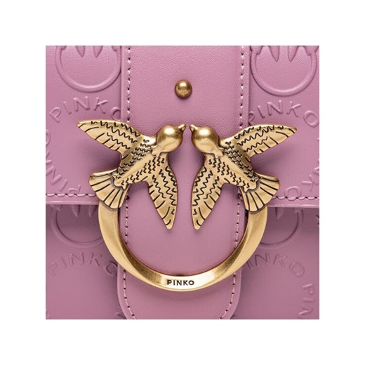 Pinko Torebka Love Mini Icon New Monogram AI 22-23 PLTT 1P22VM A042 Różowy Pinko 00 MODIVO okazyjna cena