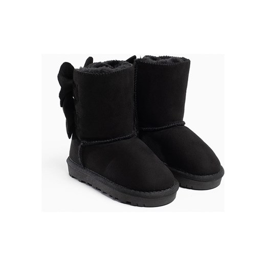 Botki zimowe "Bowine" w kolorze czarnym Island Boot 24 wyprzedaż Limango Polska