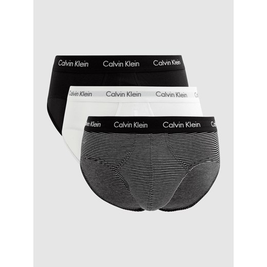 Figi z paskiem z logo w zestawie 3 szt Calvin Klein Underwear S Peek&Cloppenburg 