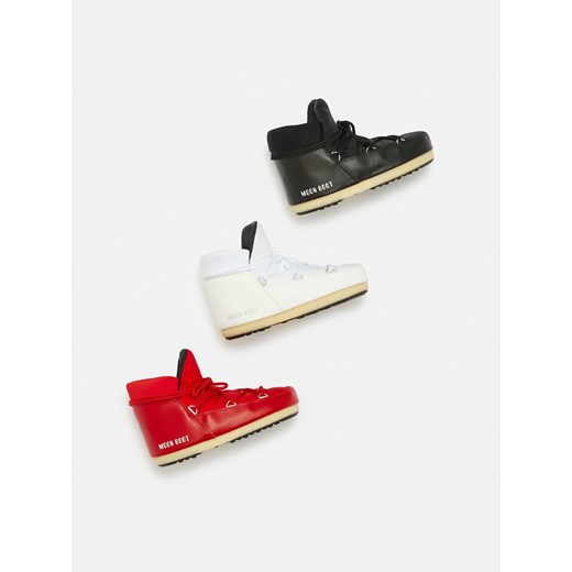 ŚNIEGOWCE MOON BOOT PUMPS NYLON RED 14600300 003 Moon Boot MBC US7-7.5 / EU 39-40 / 25-26 CM runcolors