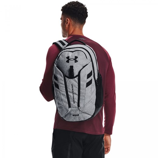 Plecak treningowy uniseks UNDER ARMOUR UA Hustle Pro Backpack - szary Under Armour One-size Sportstylestory.com