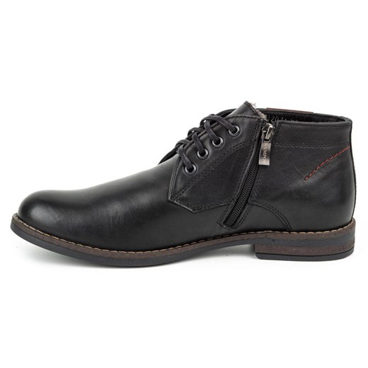 Buty zimowe męskie casual sznurowane