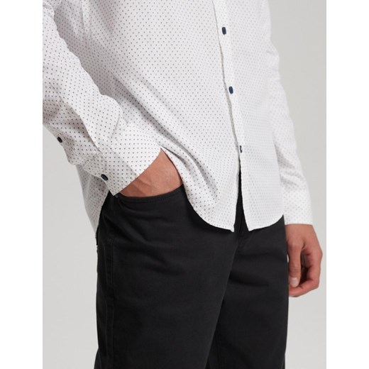 Spodnie męskie Diverse z elastanu casual jesienne 
