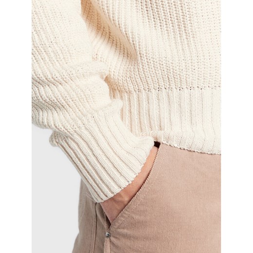 Leeves Sweter Unisex Antelope Écru Regular Fit Leeves S MODIVO