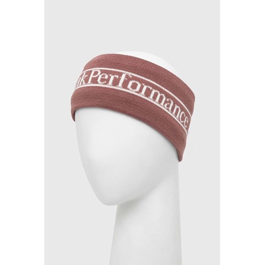 Peak Performance opaska na głowę Pow kolor fioletowy Peak Performance ONE ANSWEAR.com